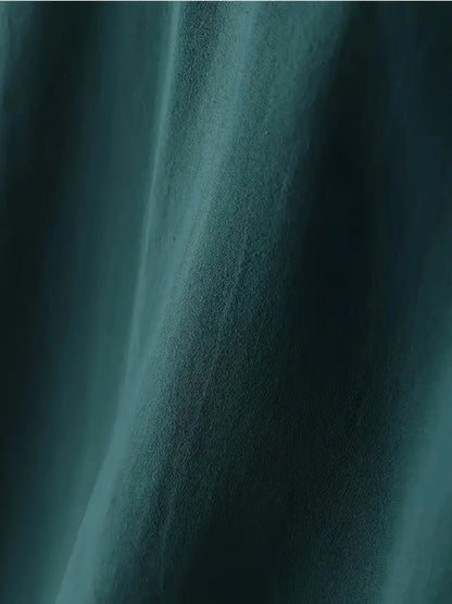 Sleeveless top with round neckline